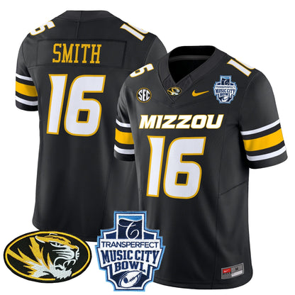 MIZZ 2024 Music City Bowl Vapor Limited Jersey - All Stitched