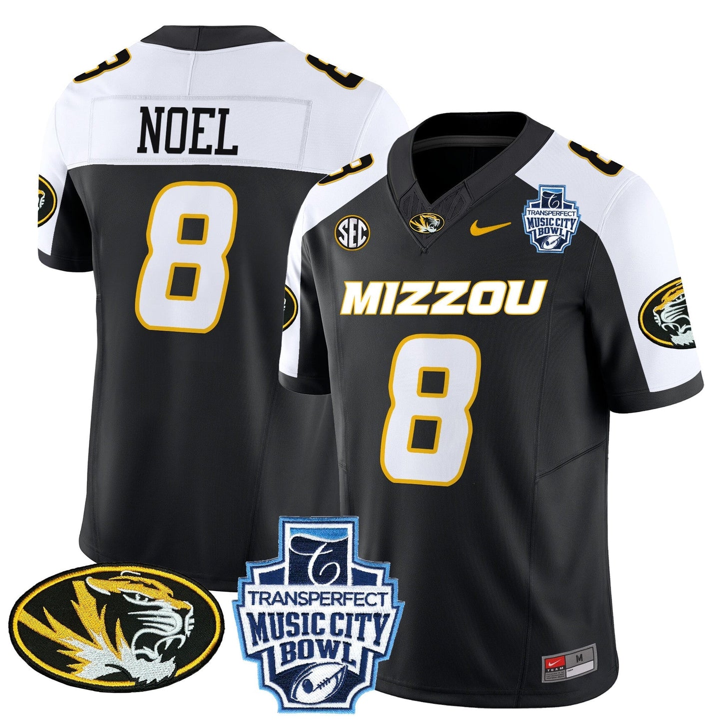 MIZZ 2024 Music City Bowl Vapor Limited Jersey - All Stitched