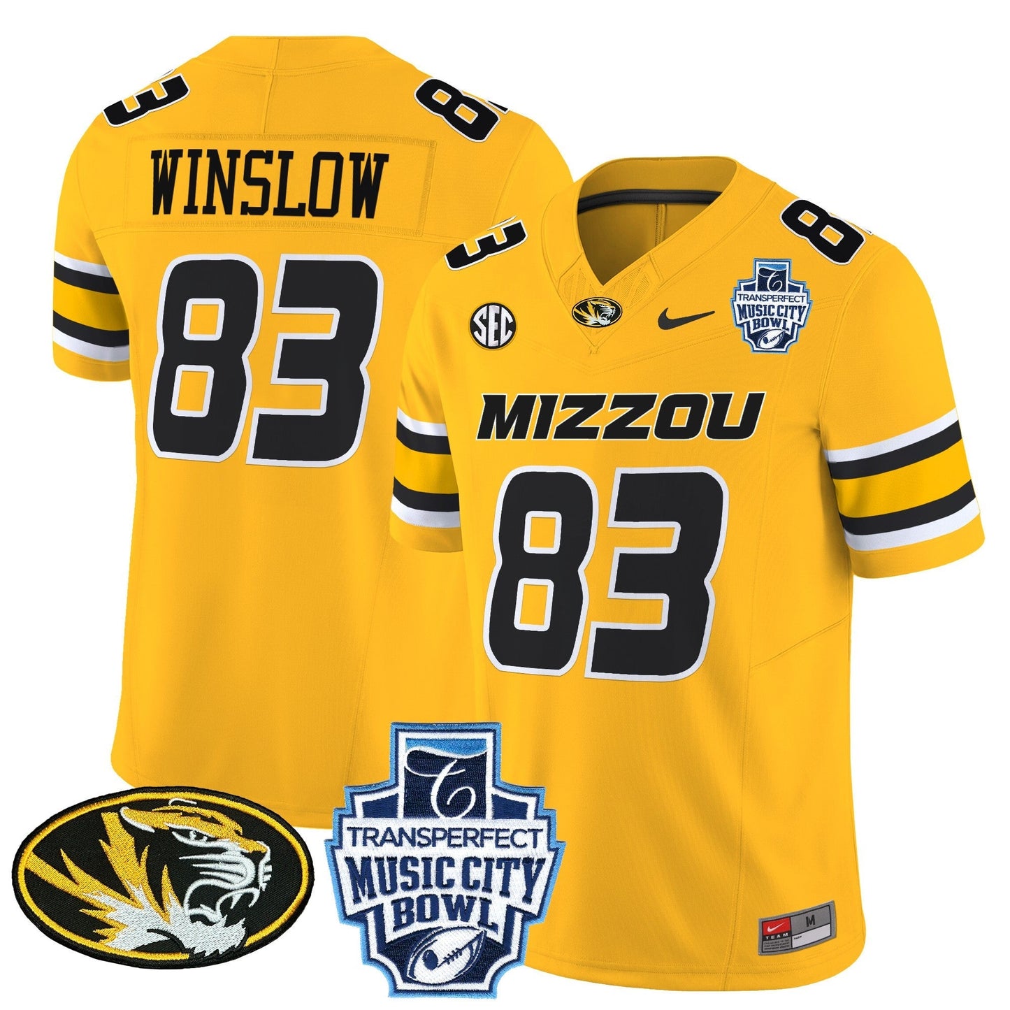 MIZZ 2024 Music City Bowl Vapor Limited Jersey - All Stitched