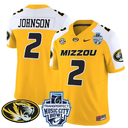 Missouri Tigers 2024 Music City Bowl Vapor Limited Jersey - All Stitched