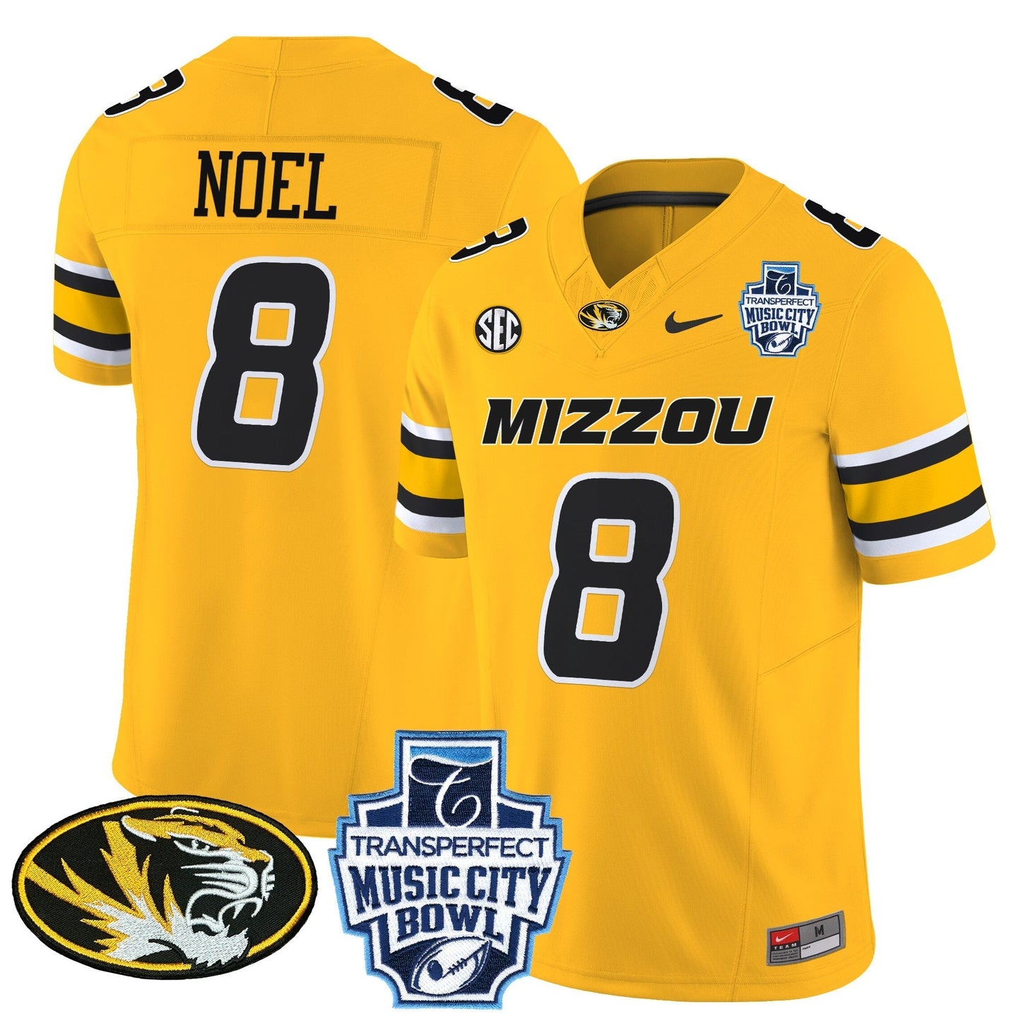 MIZZ 2024 Music City Bowl Vapor Limited Jersey - All Stitched