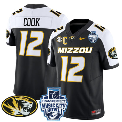 Missouri Tigers 2024 Music City Bowl Vapor Limited Jersey - All Stitched