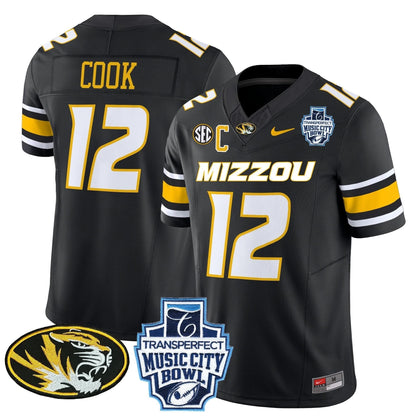 Missouri Tigers 2024 Music City Bowl Vapor Limited Jersey - All Stitched