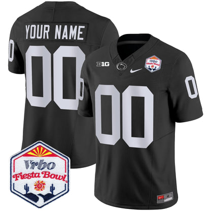 Penn State Nittany Lions 2024 The Fiesta Bowl Patch Vapor Limited Custom Jersey - All Stitched