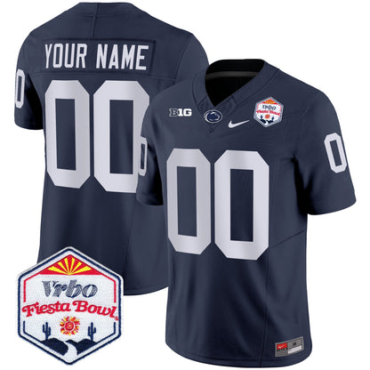 PSU 2024 The Fiesta Bowl Patch Vapor Limited Custom Jersey - All Stitched