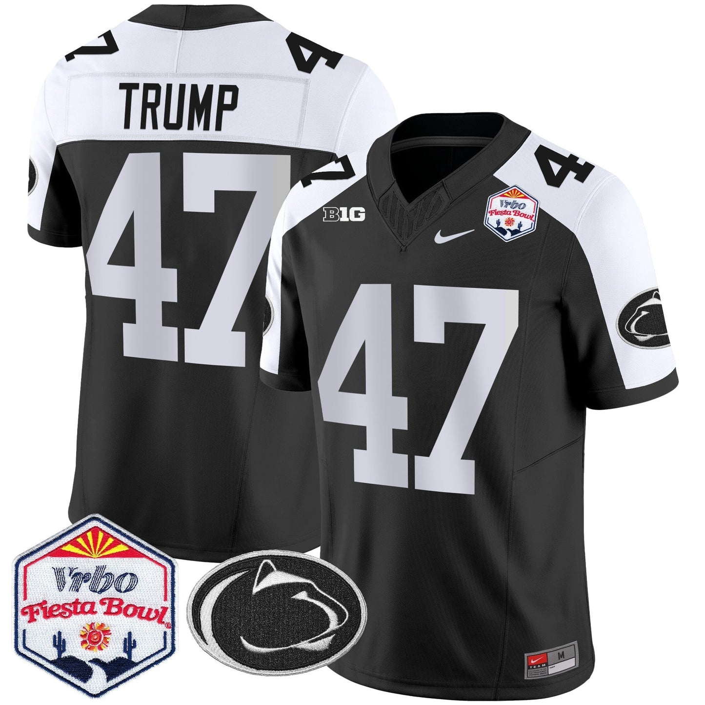 PSU 2024 The Fiesta Bowl Patch Vapor Limited Jersey - All Stitched