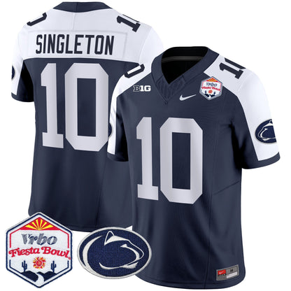 PSU 2024 The Fiesta Bowl Patch Vapor Limited Jersey - All Stitched