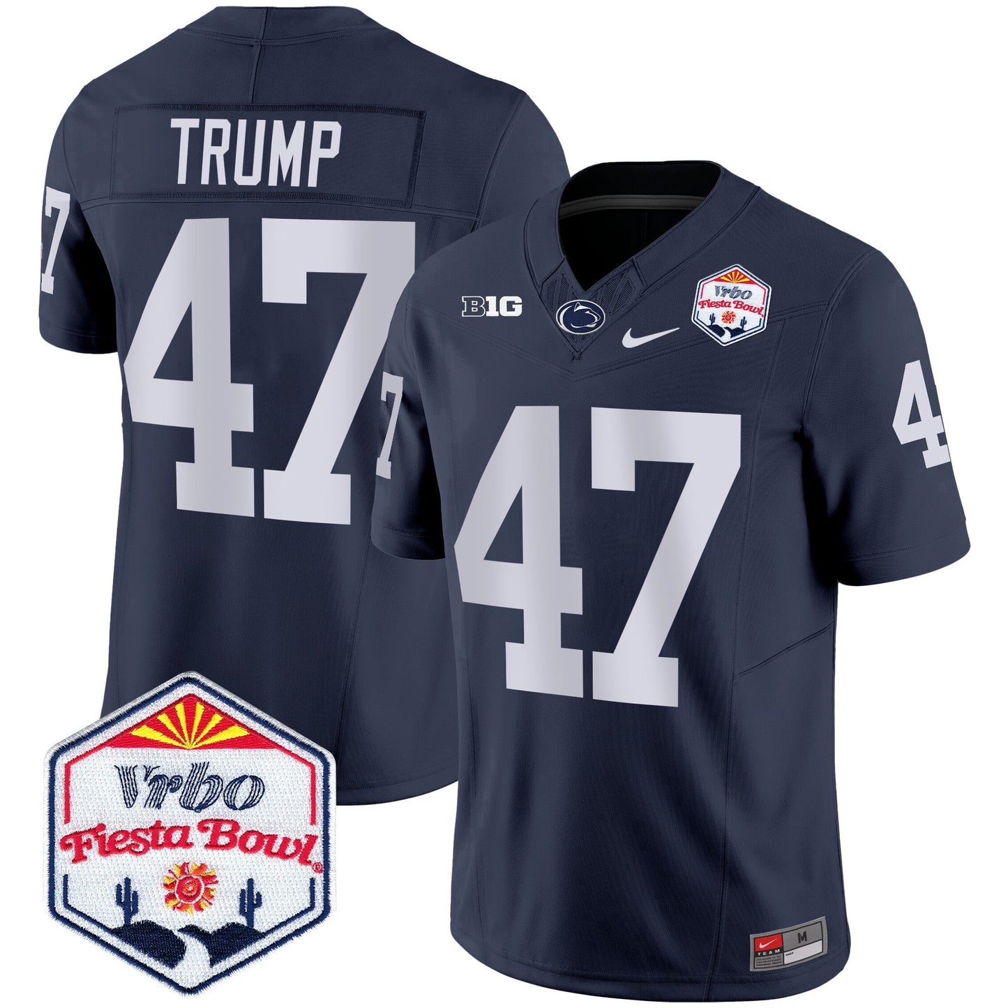 PSU 2024 The Fiesta Bowl Patch Vapor Limited Jersey - All Stitched