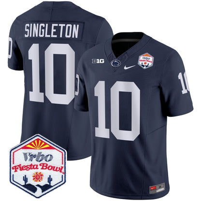 PSU 2024 The Fiesta Bowl Patch Vapor Limited Jersey - All Stitched