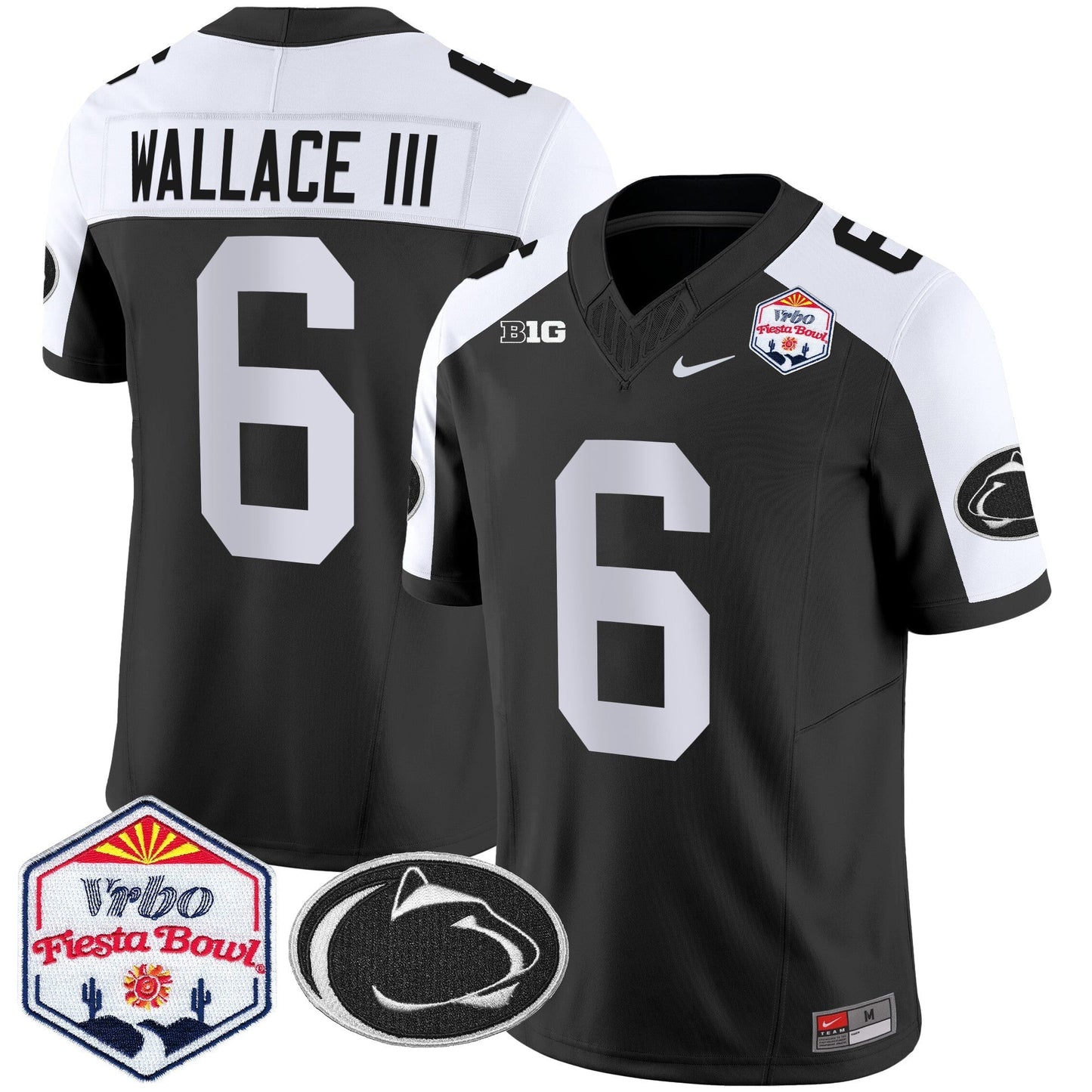 PSU 2024 The Fiesta Bowl Patch Vapor Limited Jersey - All Stitched