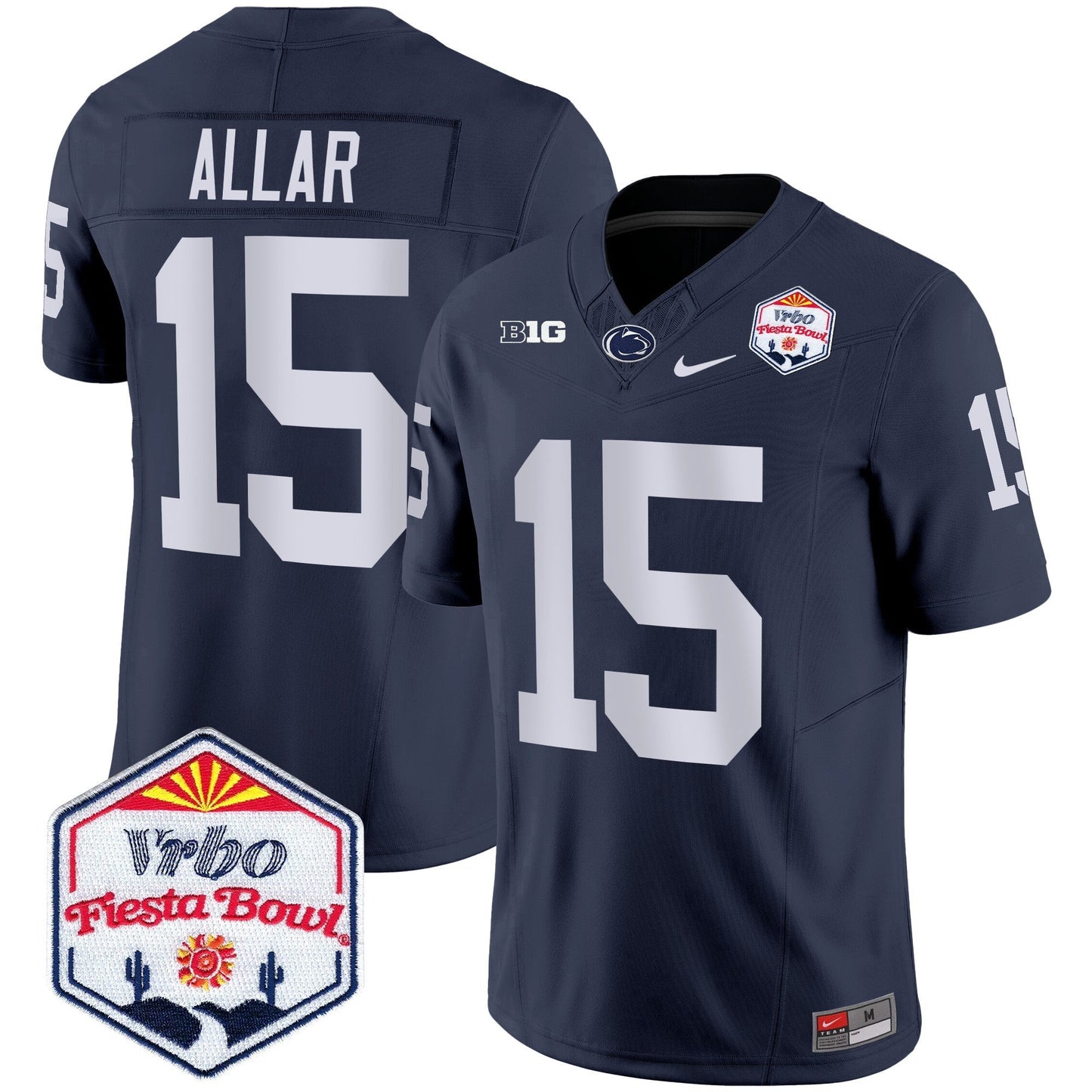 PSU 2024 The Fiesta Bowl Patch Vapor Limited Jersey - All Stitched