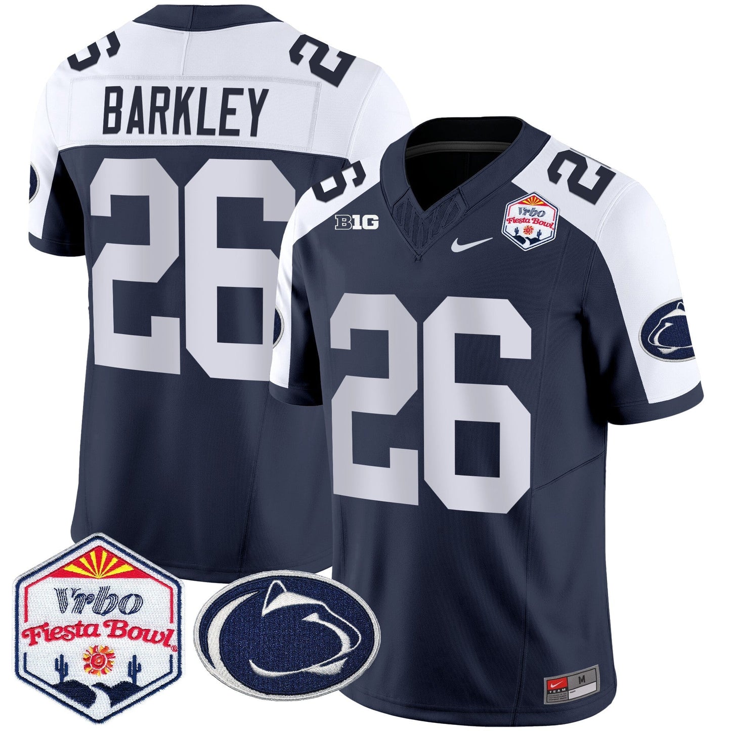 PSU 2024 The Fiesta Bowl Patch Vapor Limited Jersey - All Stitched