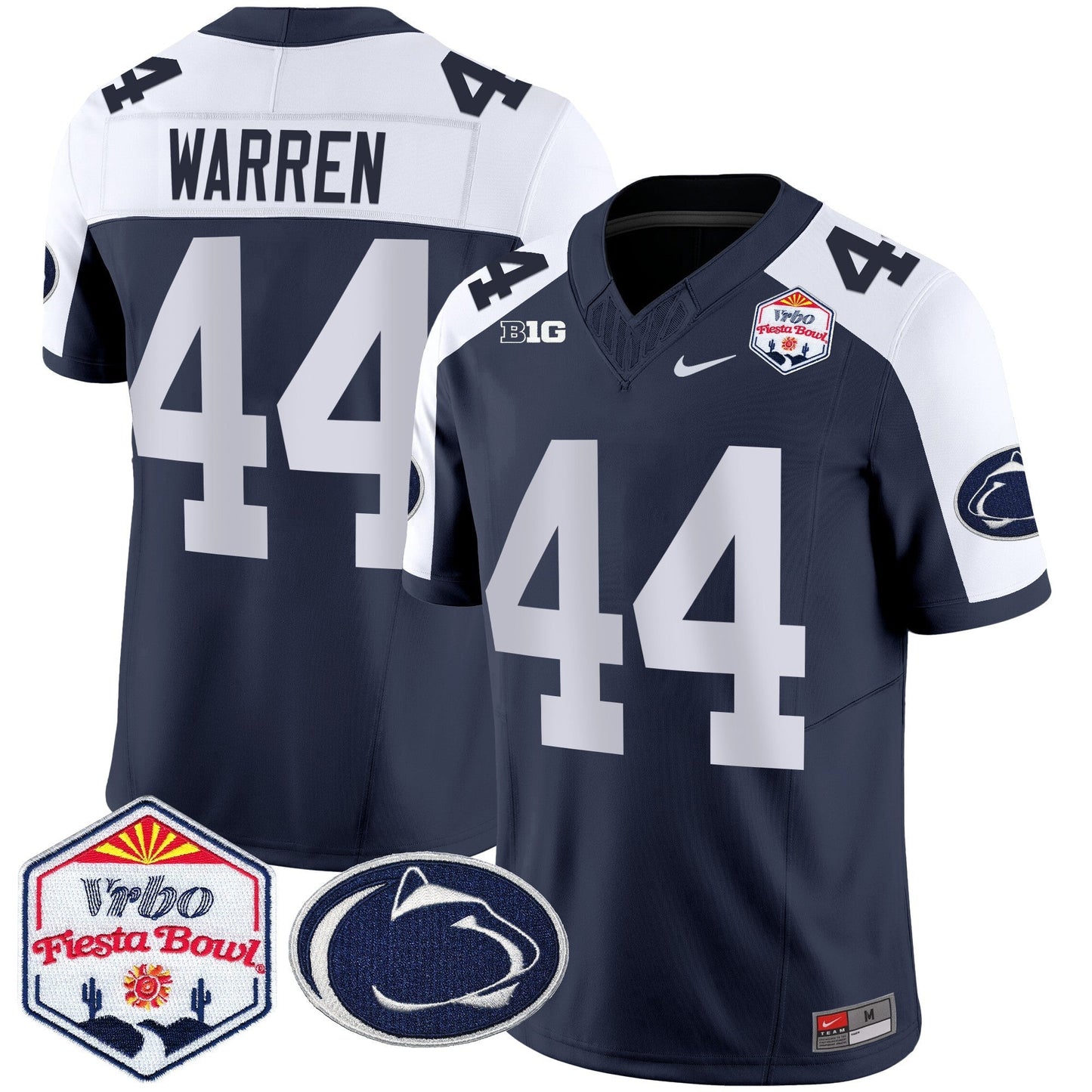 PSU 2024 The Fiesta Bowl Patch Vapor Limited Jersey - All Stitched
