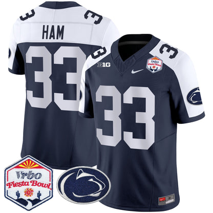 PSU 2024 The Fiesta Bowl Patch Vapor Limited Jersey - All Stitched