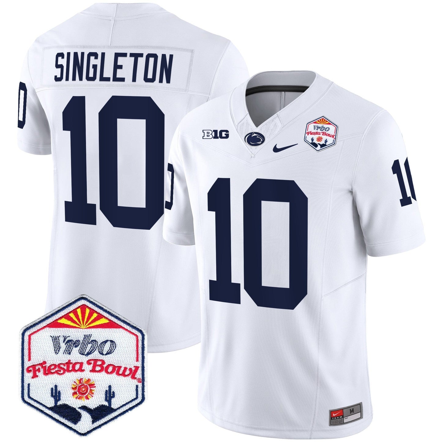 PSU 2024 The Fiesta Bowl Patch Vapor Limited Jersey - All Stitched