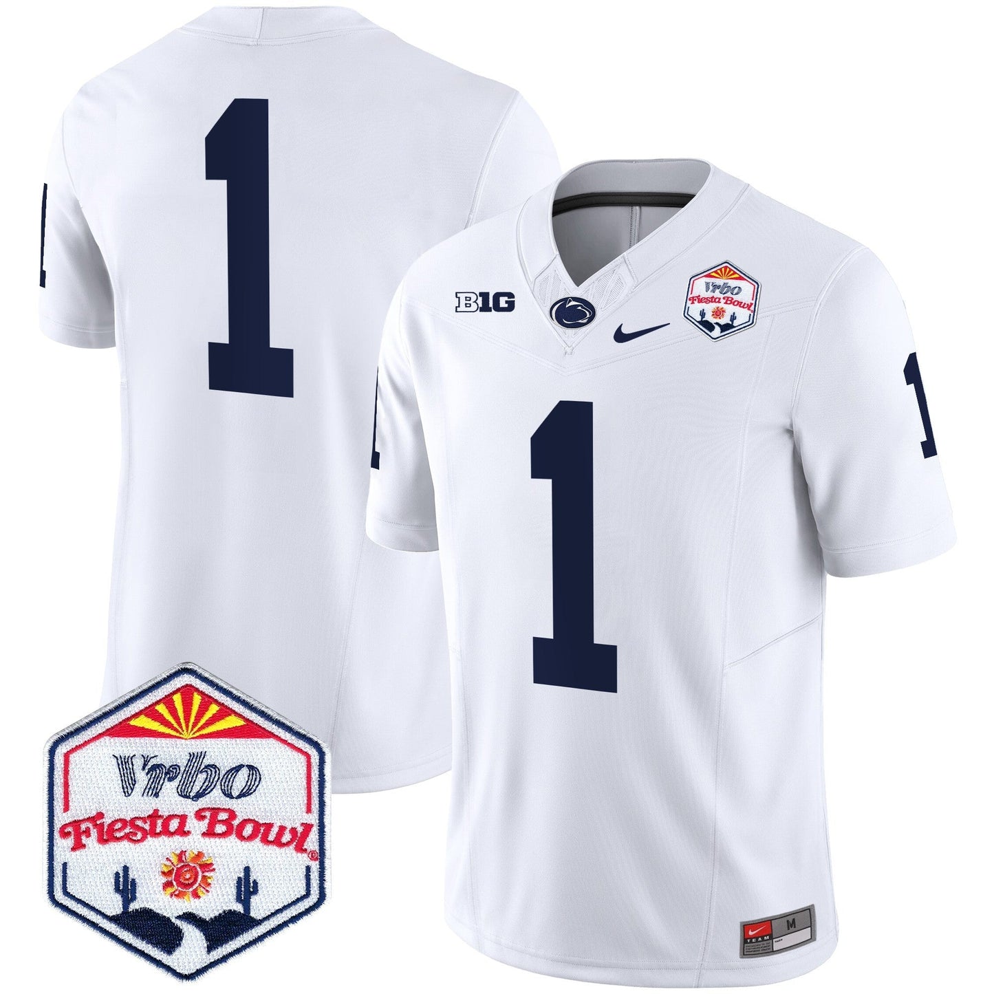 PSU 2024 The Fiesta Bowl Patch Vapor Limited Jersey - All Stitched