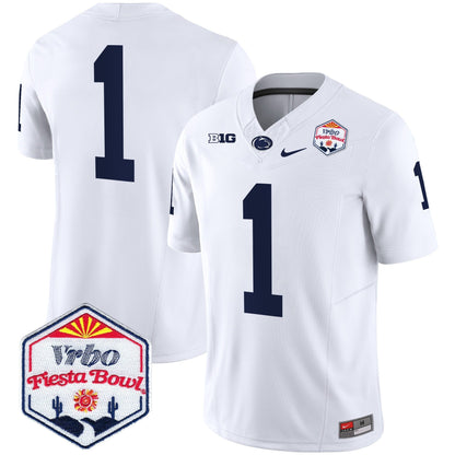 PSU 2024 The Fiesta Bowl Patch Vapor Limited Jersey - All Stitched