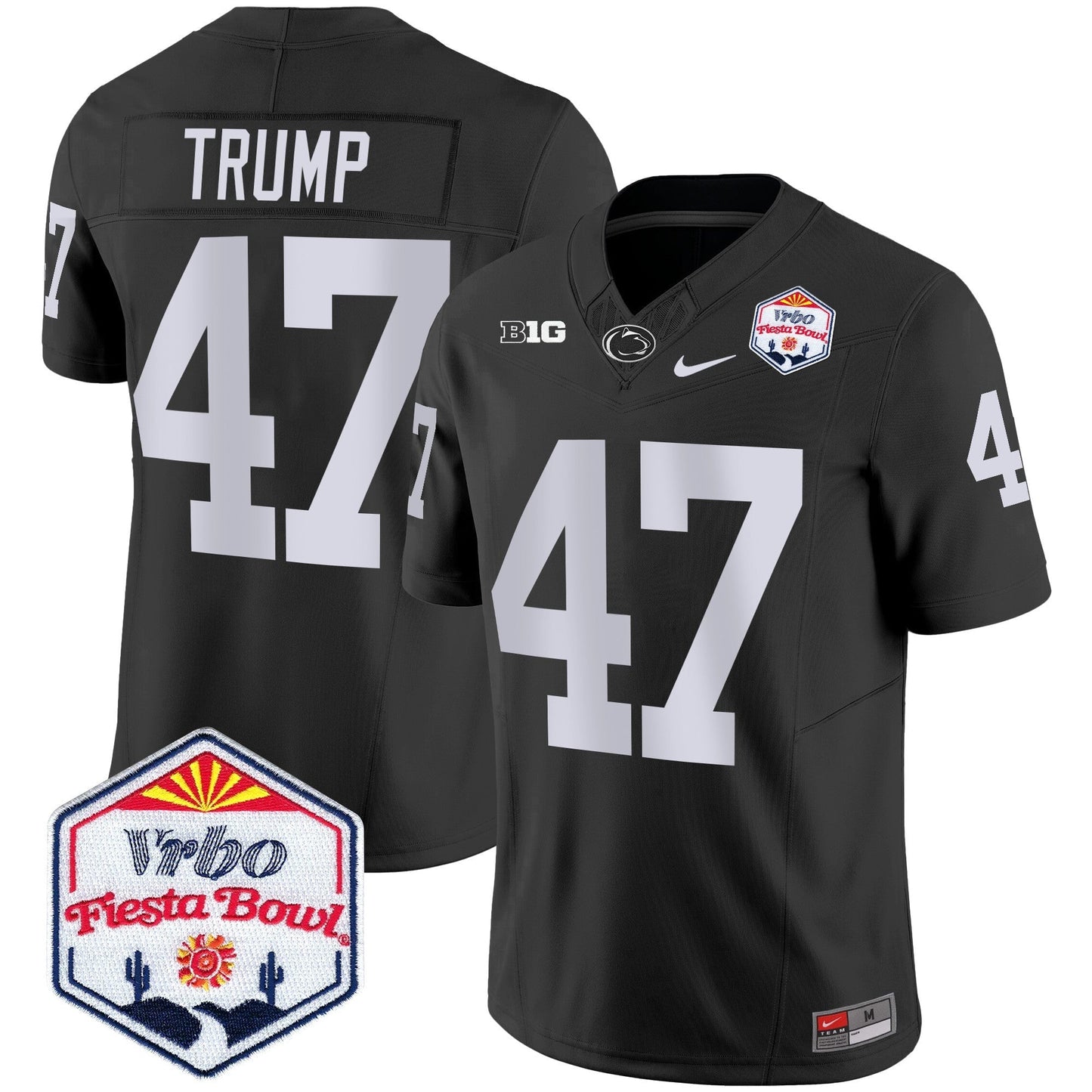 PSU 2024 The Fiesta Bowl Patch Vapor Limited Jersey - All Stitched