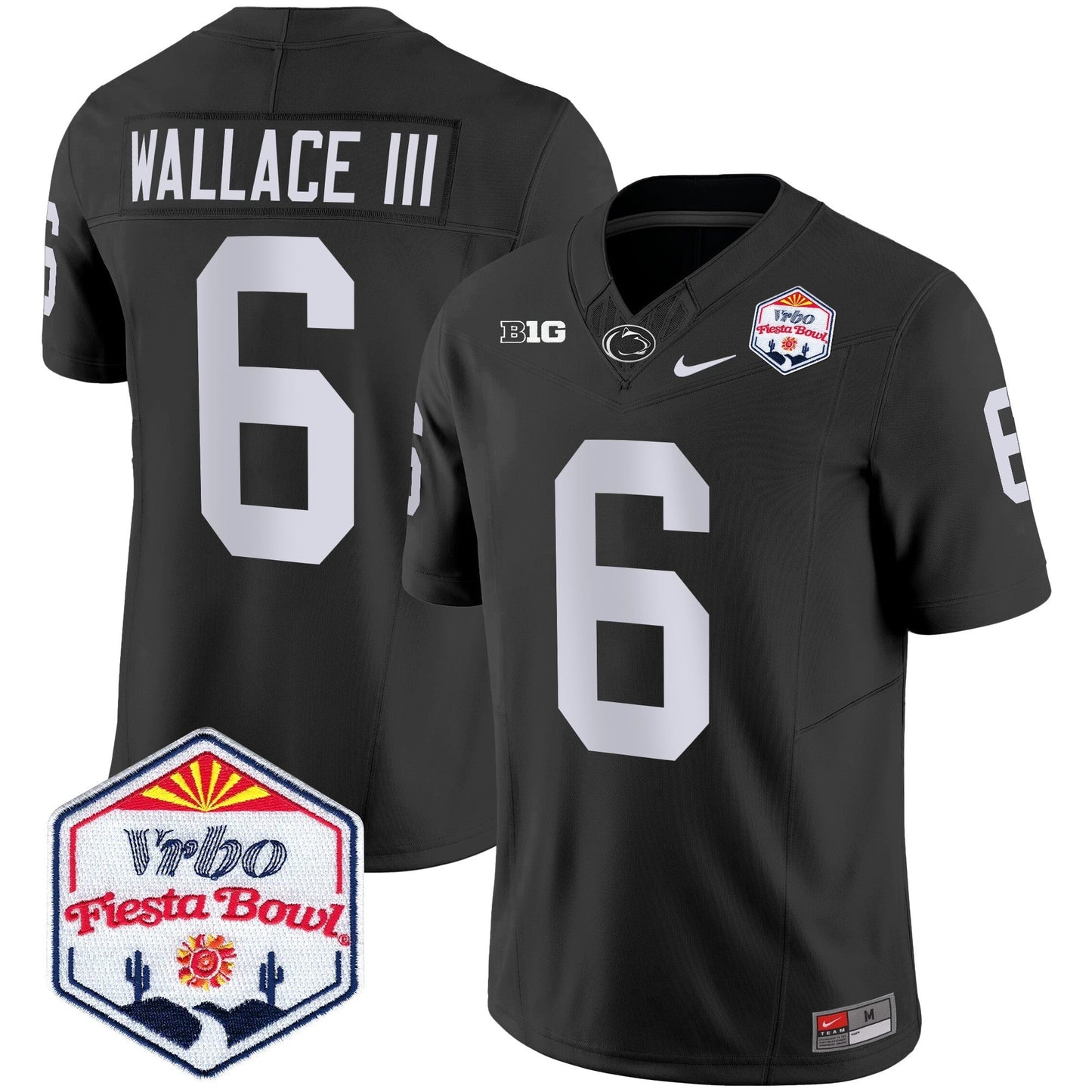 PSU 2024 The Fiesta Bowl Patch Vapor Limited Jersey - All Stitched