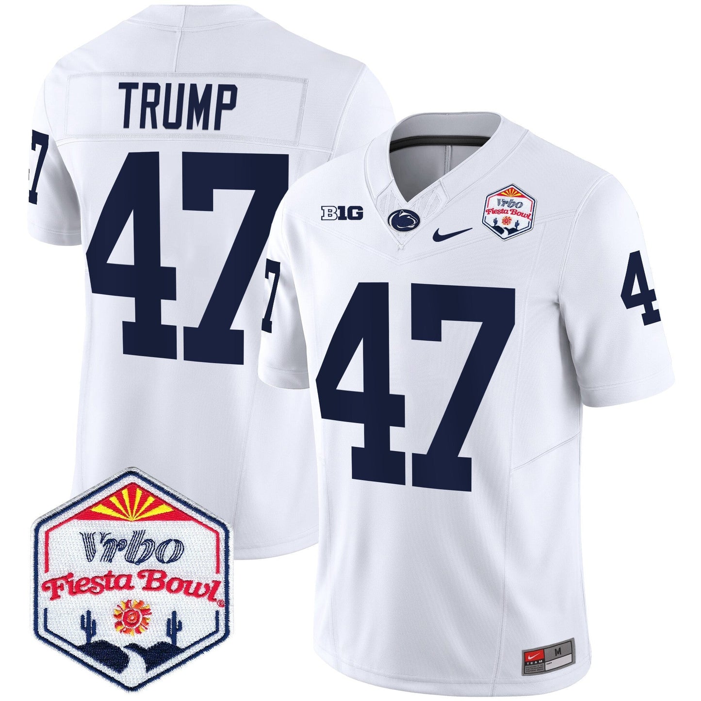 PSU 2024 The Fiesta Bowl Patch Vapor Limited Jersey - All Stitched