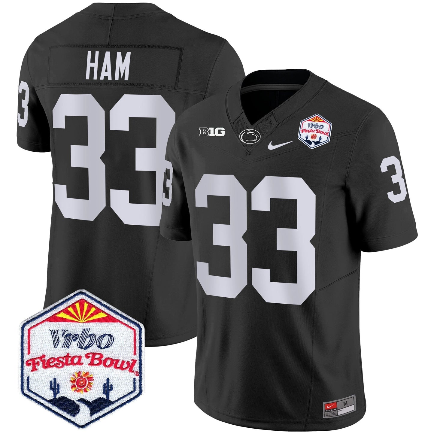 PSU 2024 The Fiesta Bowl Patch Vapor Limited Jersey - All Stitched