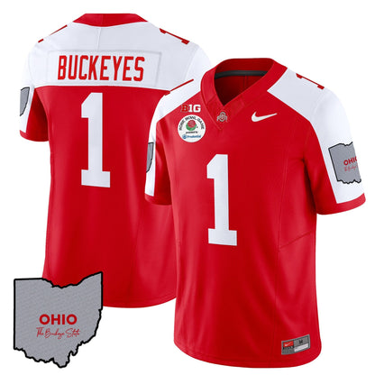 OSU Rose Bowl Vapor Limited Jersey V3 - Stitched