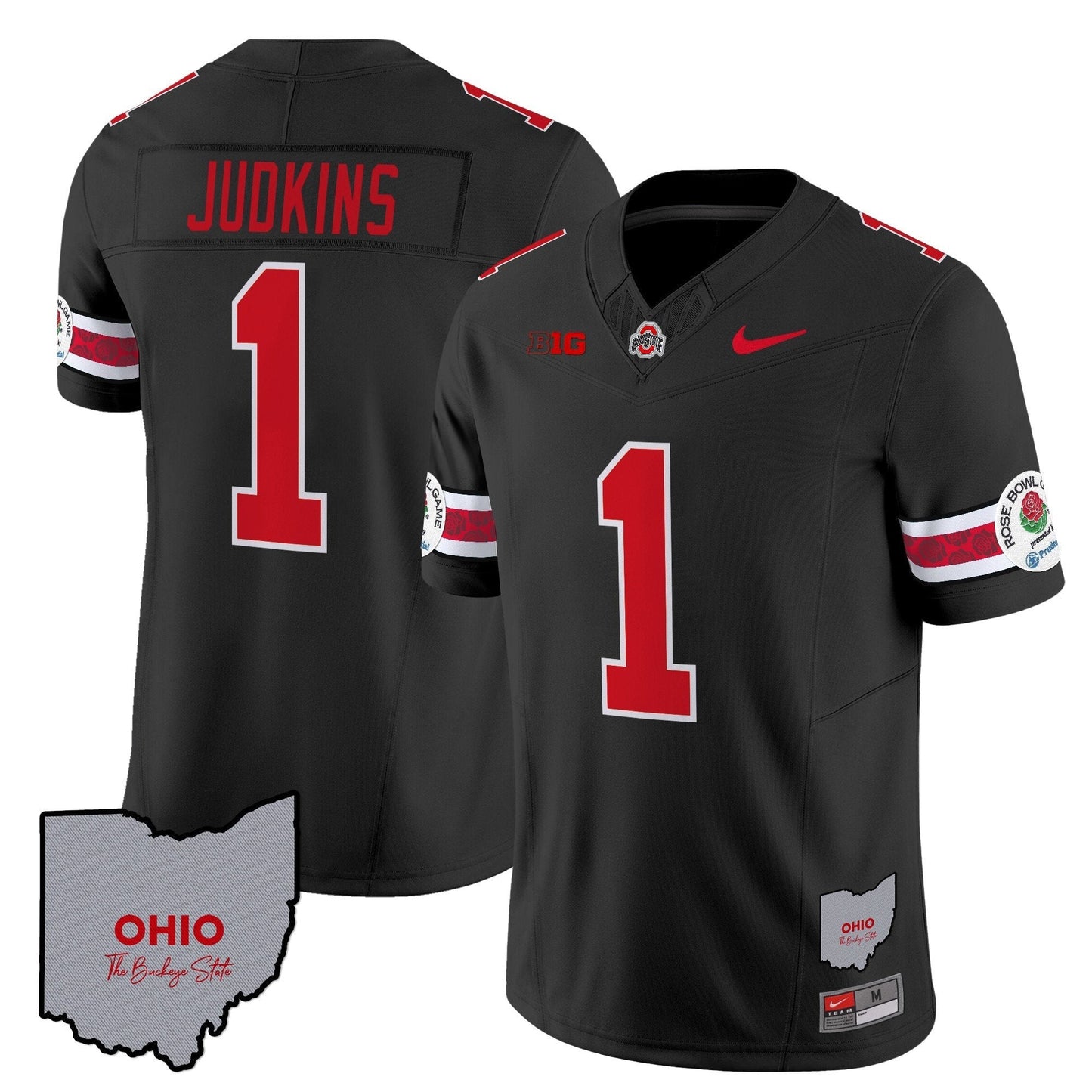 OSU Rose Bowl Vapor Limited Jersey V3 - Stitched