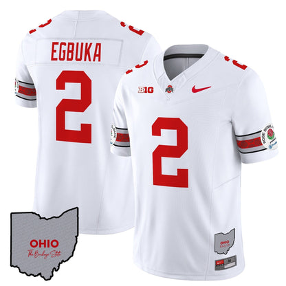 OSU Rose Bowl Vapor Limited Jersey V3 - Stitched