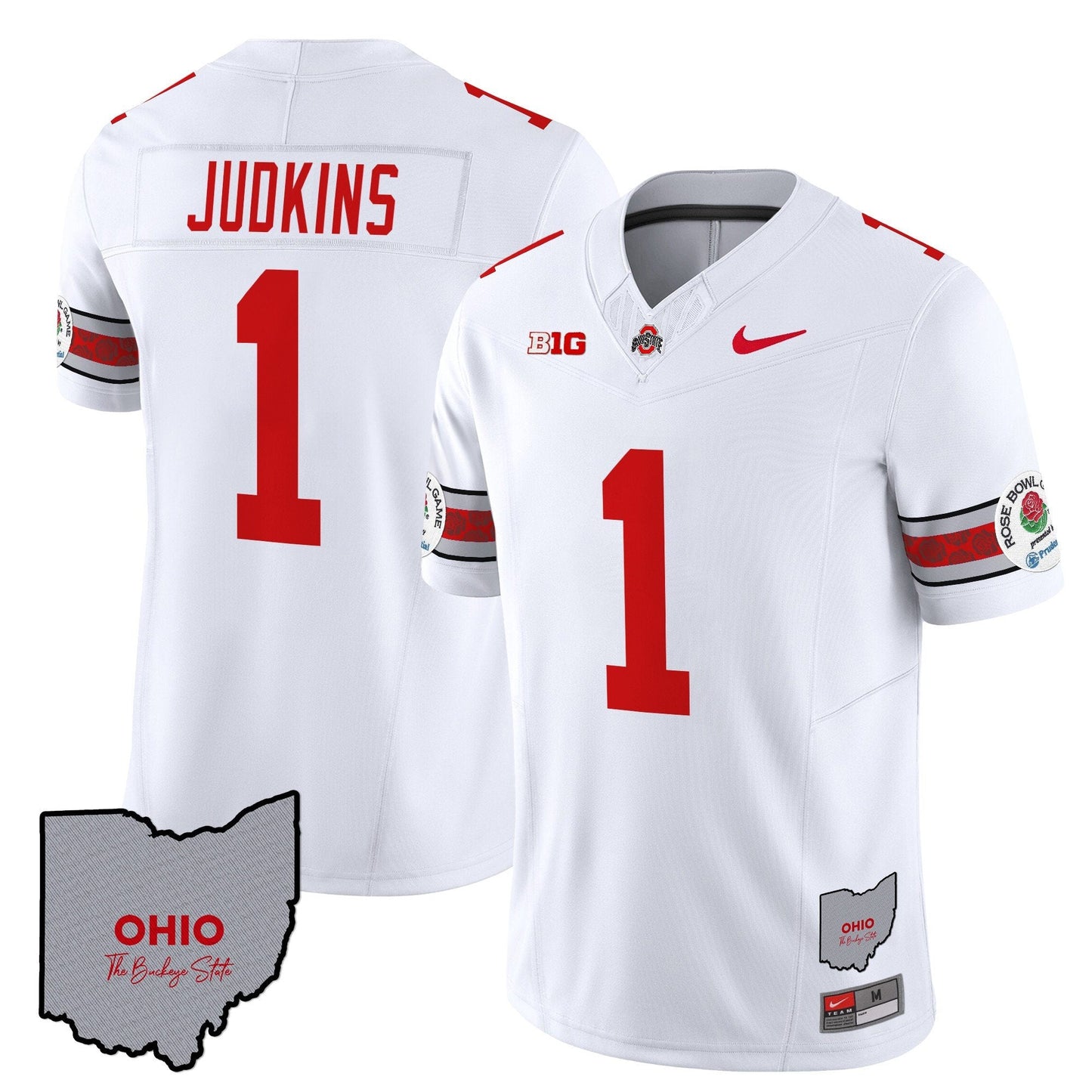 OSU Rose Bowl Vapor Limited Jersey V3 - Stitched