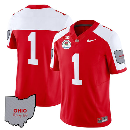 OSU Rose Bowl Vapor Limited Jersey V3 - Stitched