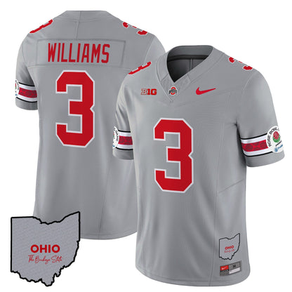 OSU Rose Bowl Vapor Limited Jersey V3 - Stitched