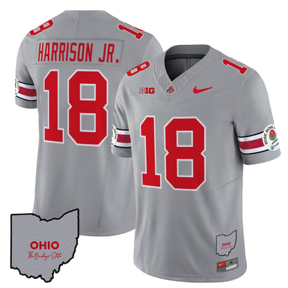 OSU Rose Bowl Vapor Limited Jersey V3 - Stitched
