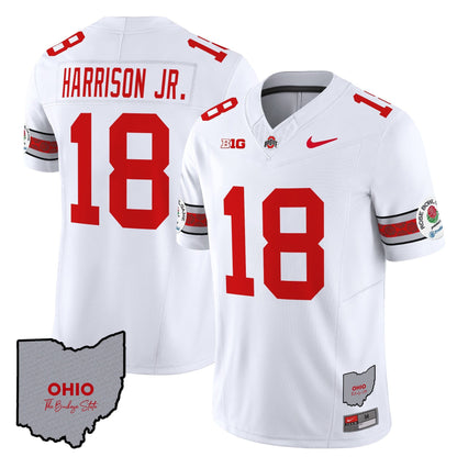 OSU Rose Bowl Vapor Limited Jersey V3 - Stitched