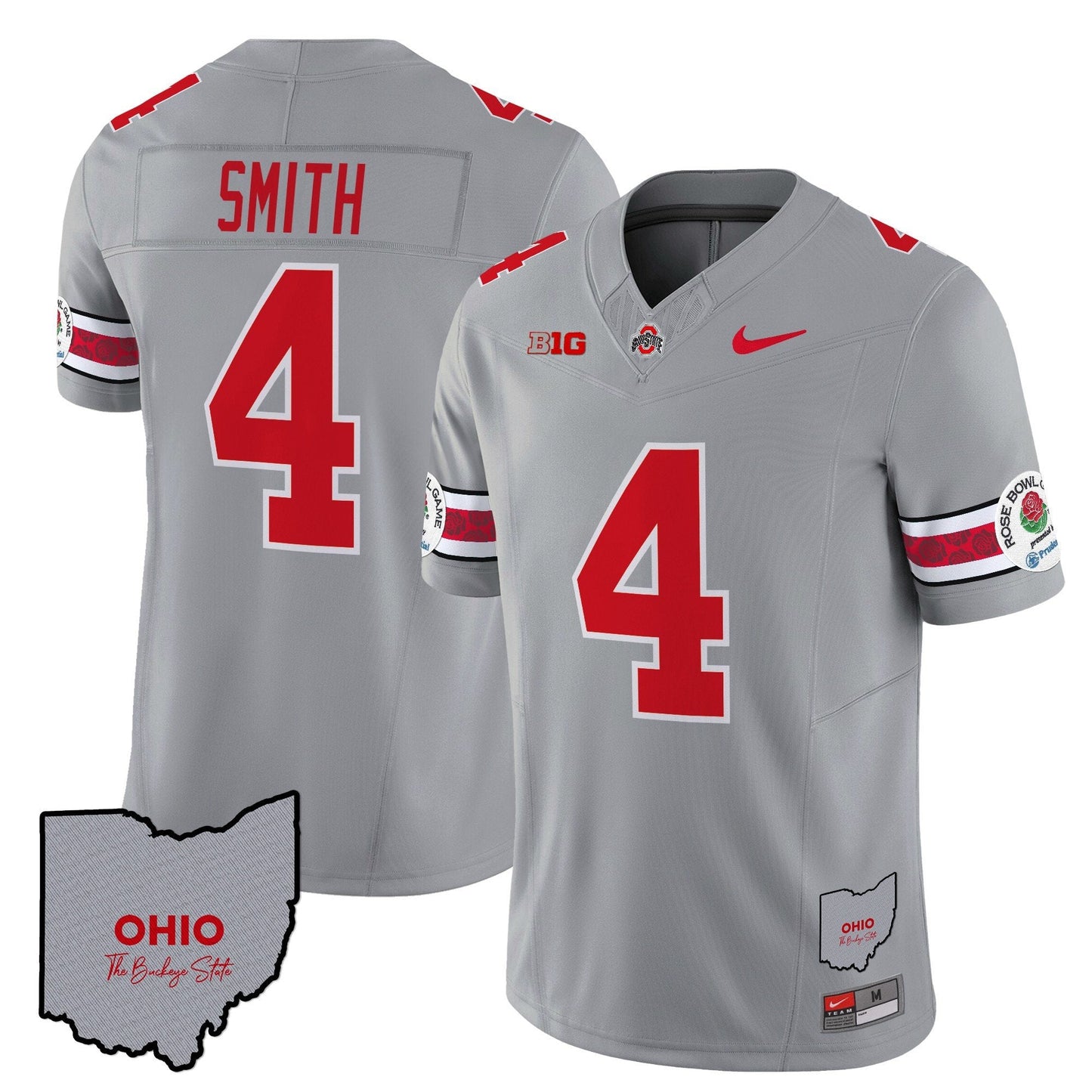 OSU Rose Bowl Vapor Limited Jersey V3 - Stitched