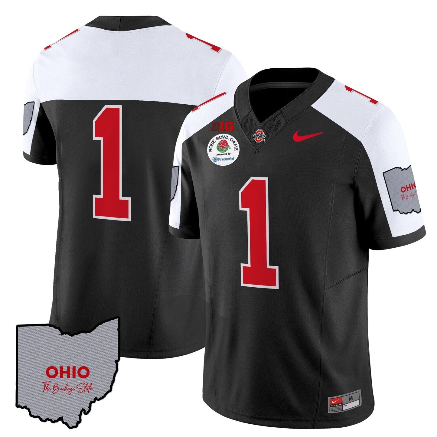 OSU Rose Bowl Vapor Limited Jersey V3 - Stitched