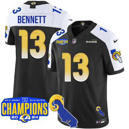 LAR 2024 NFC West Division Champions Jersey - All Stitched
