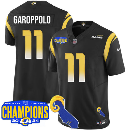 LAR 2024 NFC West Division Champions Jersey - All Stitched
