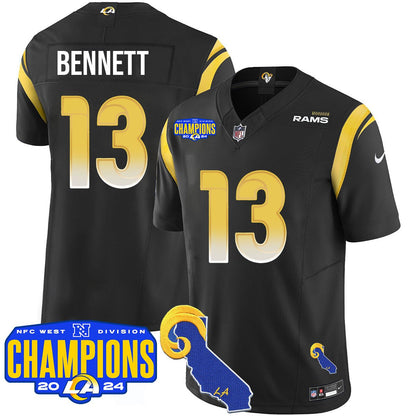 LAR 2024 NFC West Division Champions Jersey - All Stitched