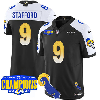 LAR 2024 NFC West Division Champions Jersey - All Stitched