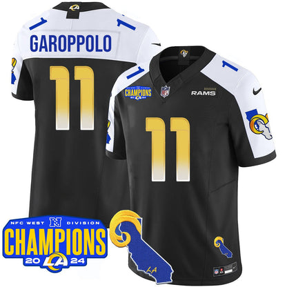 LAR 2024 NFC West Division Champions Jersey - All Stitched