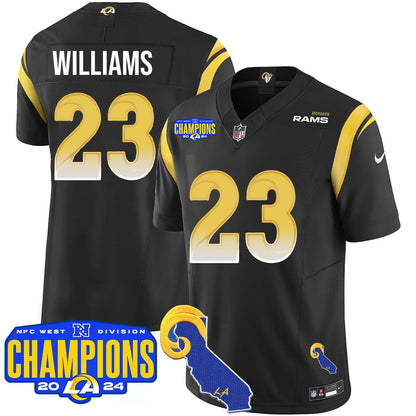 LAR 2024 NFC West Division Champions Jersey - All Stitched