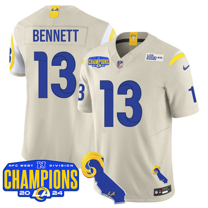LAR 2024 NFC West Division Champions Jersey - All Stitched