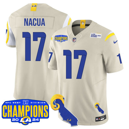 LAR 2024 NFC West Division Champions Jersey - All Stitched
