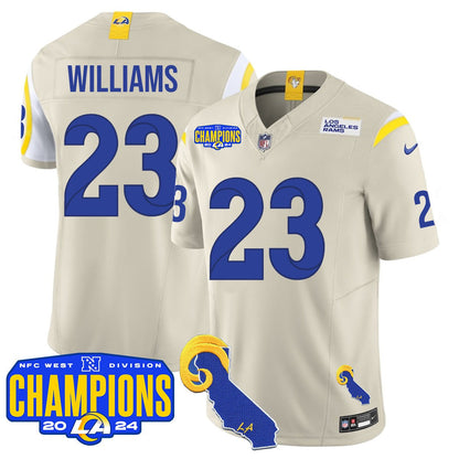 LAR 2024 NFC West Division Champions Jersey - All Stitched