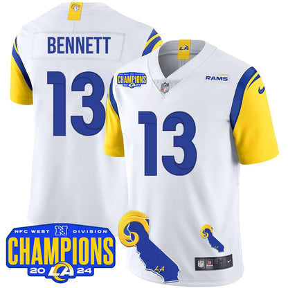 LAR 2024 NFC West Division Champions Jersey - All Stitched