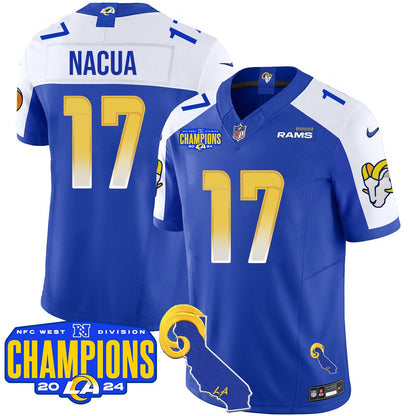LAR 2024 NFC West Division Champions Jersey - All Stitched