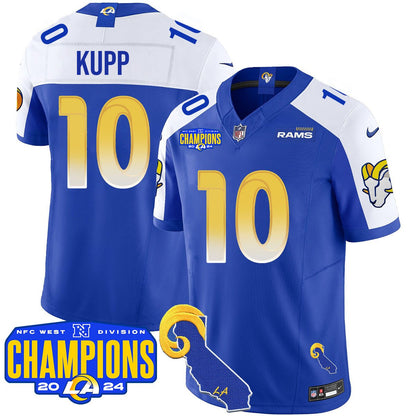 LAR 2024 NFC West Division Champions Jersey - All Stitched