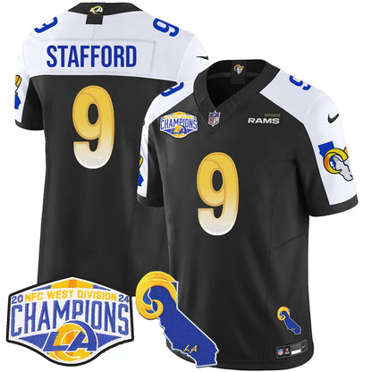 LAR 2024 NFC West Division Champions Jersey N1 - All Stitched