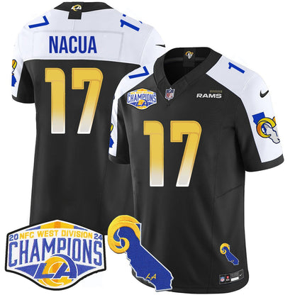 LAR 2024 NFC West Division Champions Jersey N1 - All Stitched