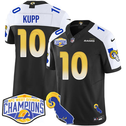 LAR 2024 NFC West Division Champions Jersey N1 - All Stitched
